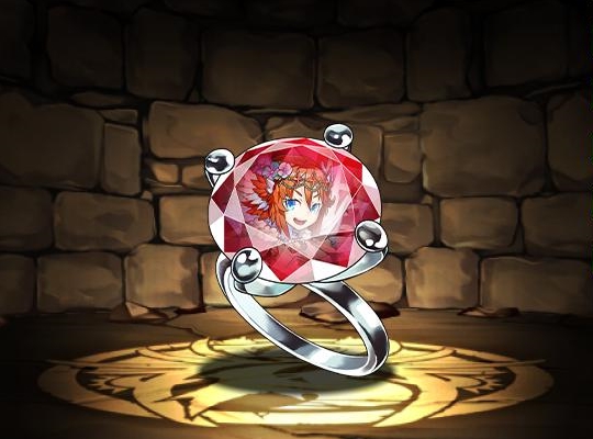 深紅の花嫁・シルクの指輪