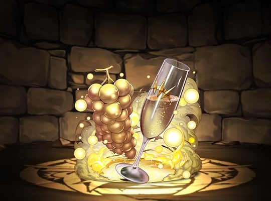 シャンペリオスのグラス