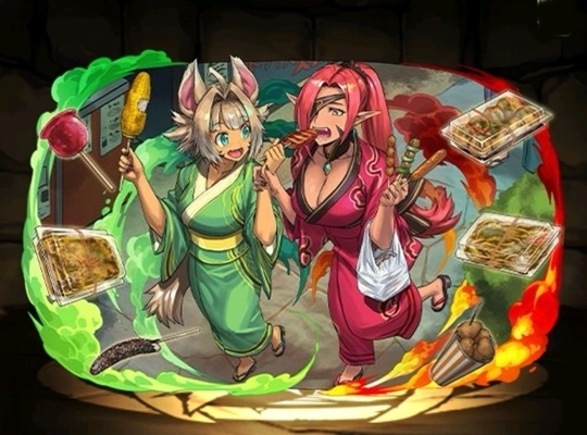 屋台巡りの魔女・チャコル＆マドゥ