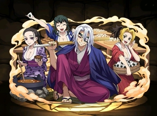 宇髄天元＆須磨＆まきを＆雛鶴