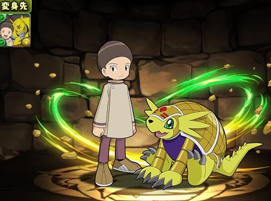 火田伊織＆アルマジモン