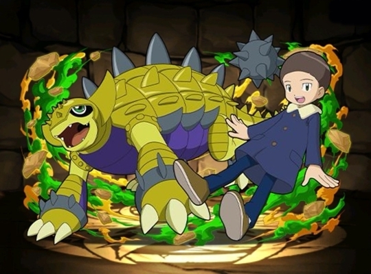 火田伊織＆アンキロモン