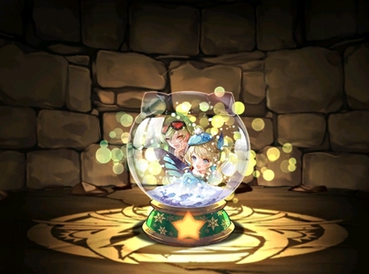 聖夜の祝宴・リズレット&エルシャのスノードーム