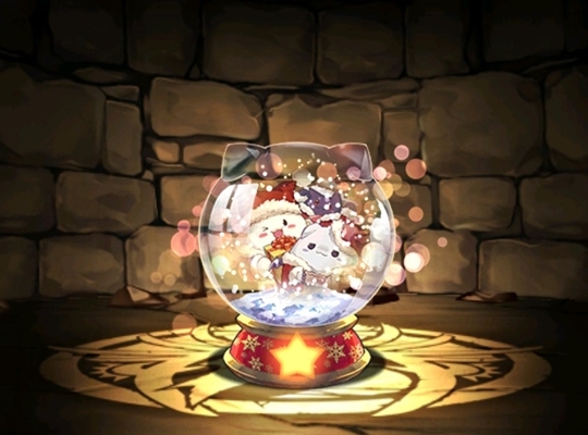 良い子への贈り物・たまドラのスノードーム