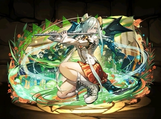 コンクール本番の笛龍楽士・エファ