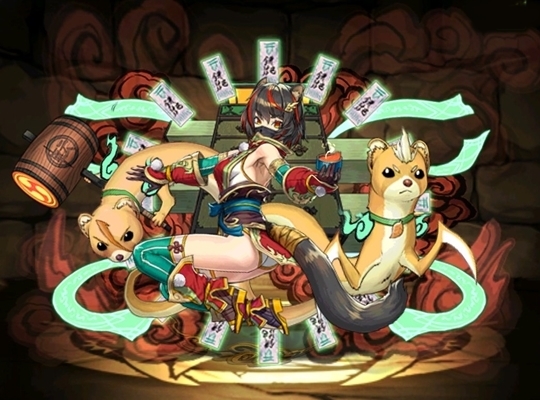 紅鼬の式神使い・イズナ