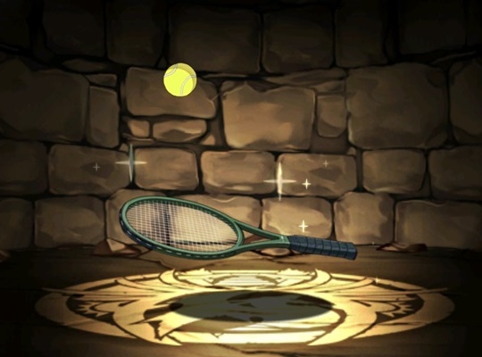 忍足のテニスラケット