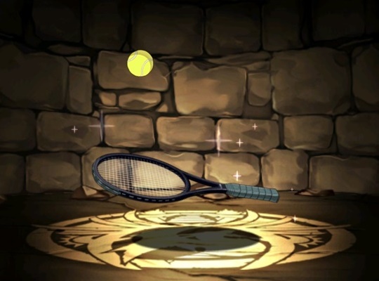 亜久津のテニスラケット