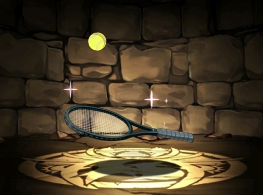 木手のテニスラケット