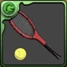遠山のテニスラケット
